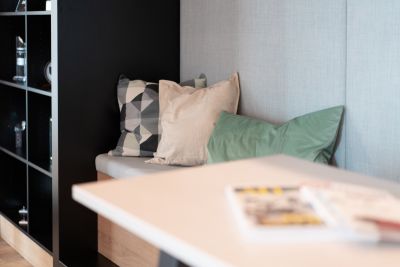 Behagliche Sitzecke für eine Auszeit