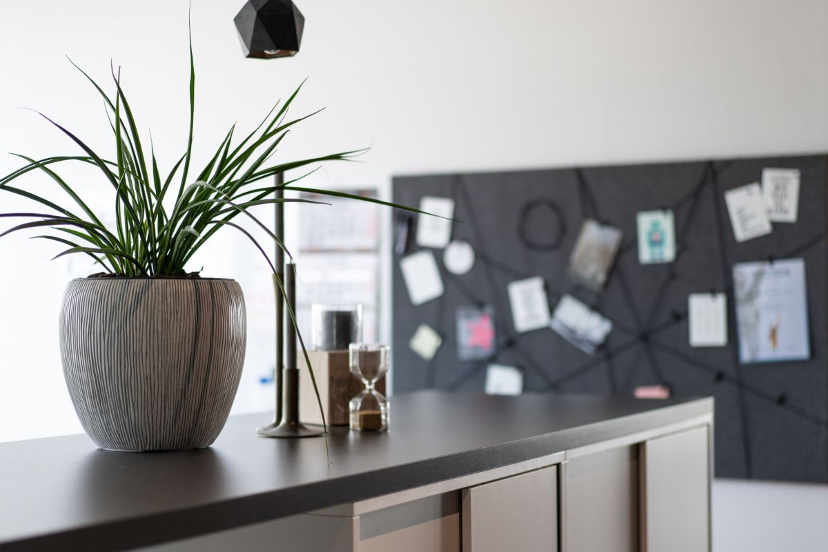 Wohnliche Accessoires steigern das Wohlbefinden im Büro