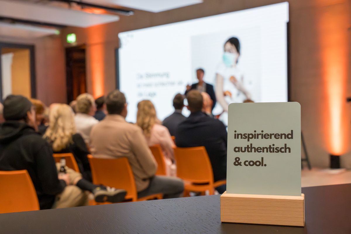 Authentisch cooler Vortrag von Prof. Dr. Volker Busch