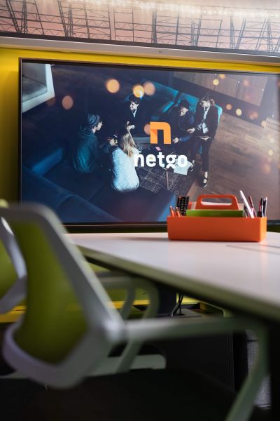 Medientechnik für den Besprechungsbereich