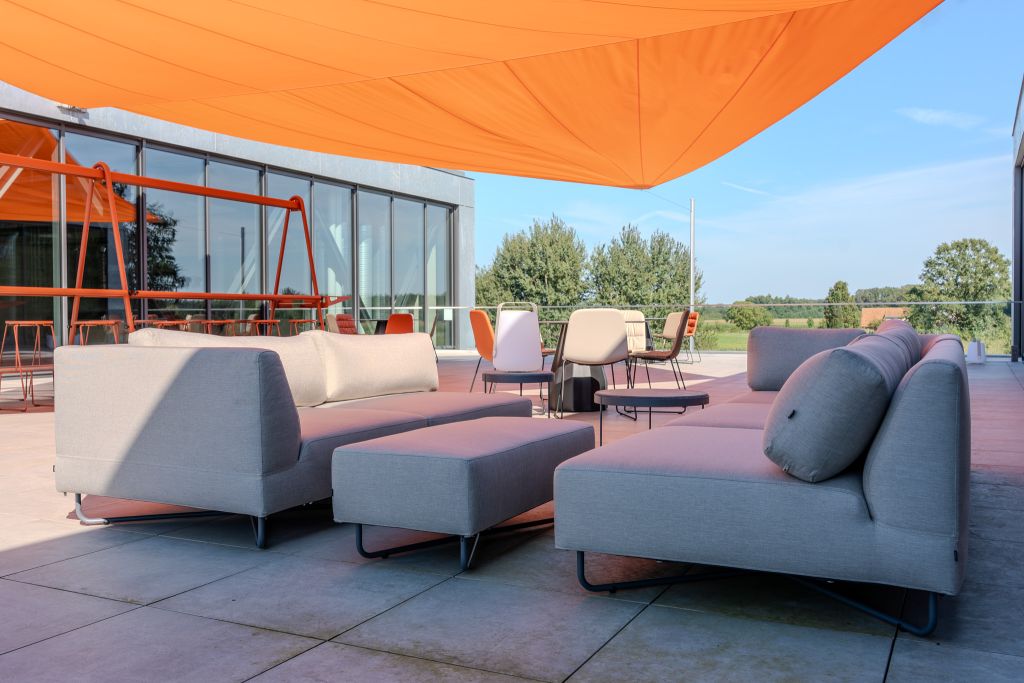 Die Dachterrasse - Ob für informelle Gespräche, kreative Brainstorming-Sessions unter freiem Himmel oder einfach zum Energie tanken