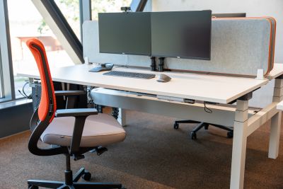 Ergonomische Arbeitsplätze sind essenziell für ein gesundes Arbeitsumfeld