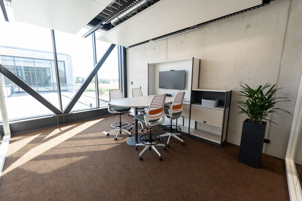 Das innovative Arbeitsraumkonzept bietet neue Arbeitsformen für unterschiedliche Anwendungsbereiche