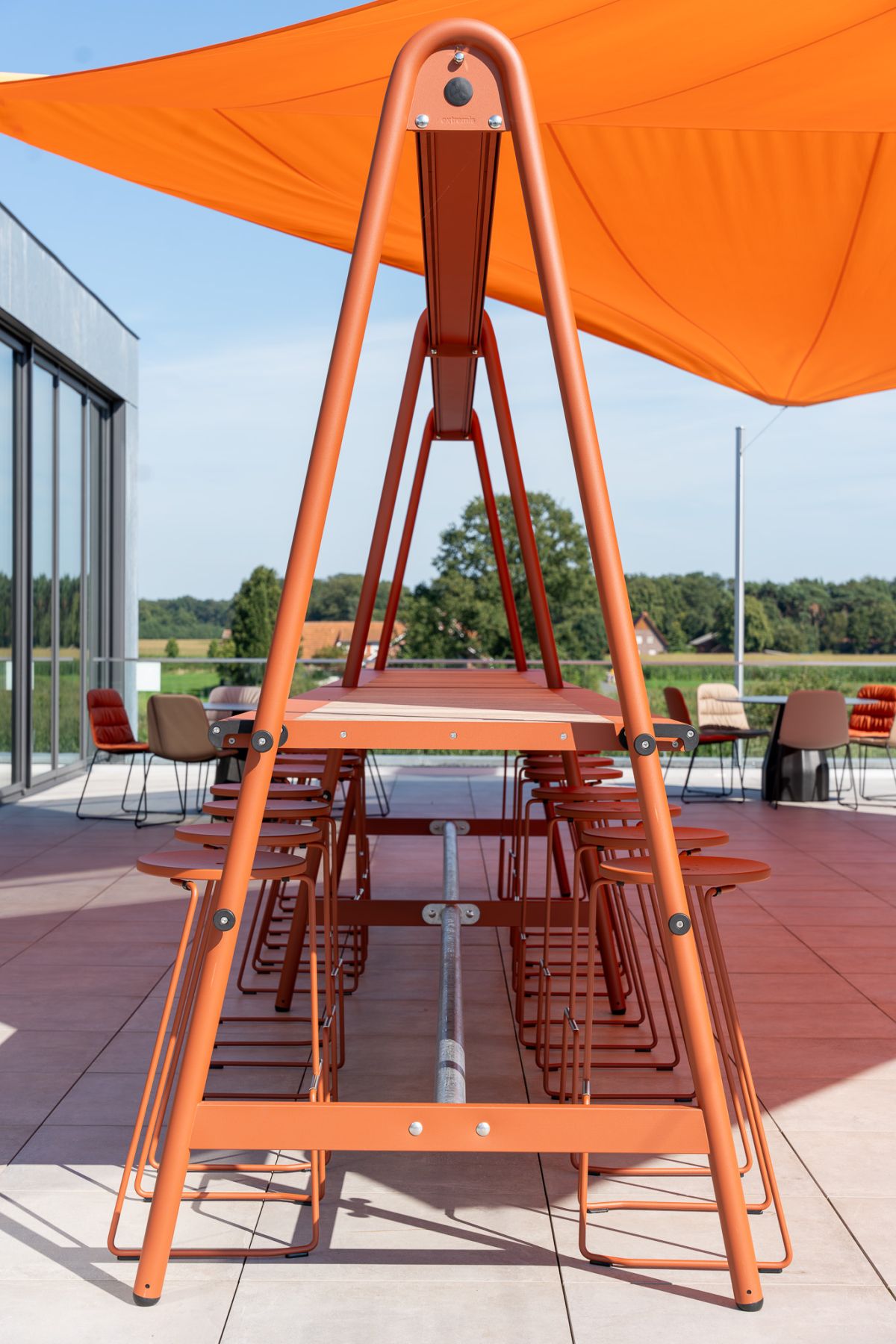 Die Dachterrasse - Ob für informelle Gespräche, kreative Brainstorming-Sessions unter freiem Himmel oder einfach zum Energie tanken