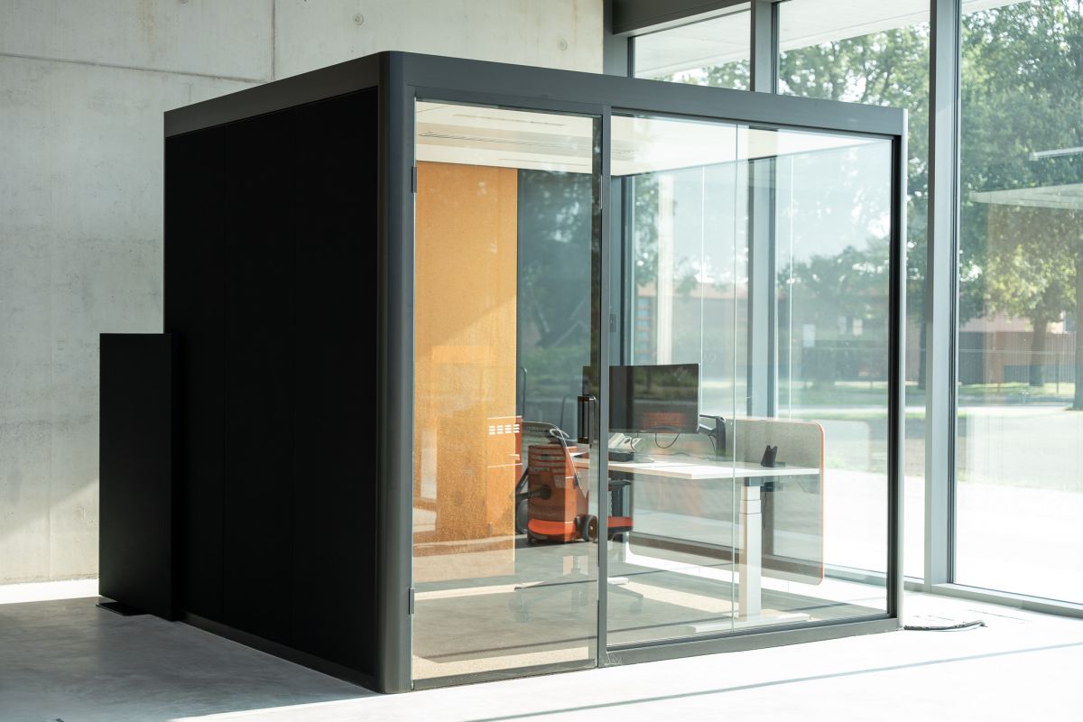 Eine Raum-in-Raum-Lösung für konzentriertes Arbeiten